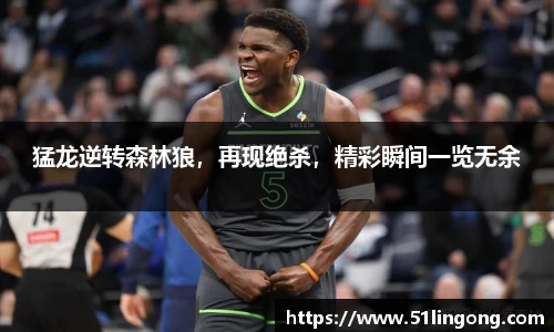 猛龙逆转森林狼，再现绝杀，精彩瞬间一览无余